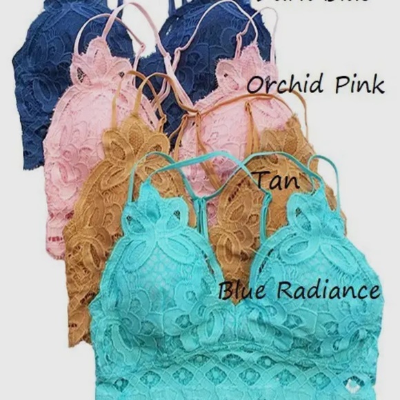 Scaloped Lace Cami Bralette - Picture 3 of 6